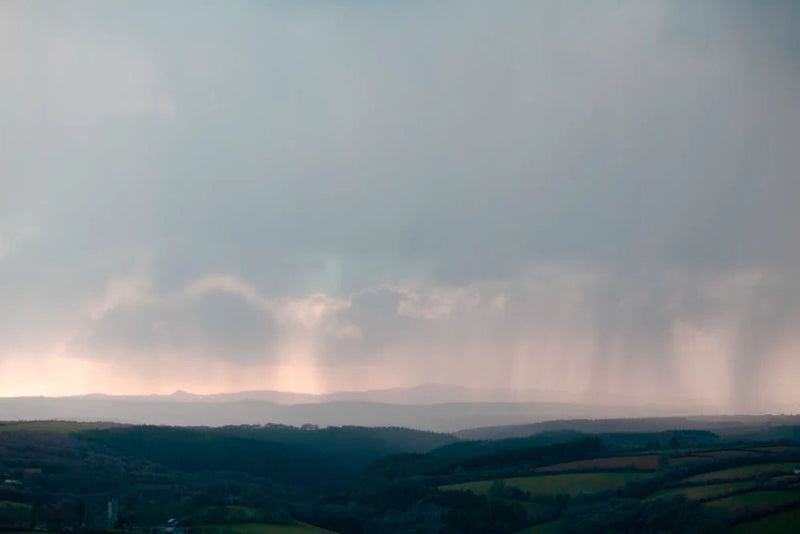 Spring Showers Over Cardinham Cornwall