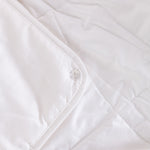 Combination of 180gsm & 430gsm luxury duvets 100% bamboo & maize filling 100% cotton cover warm & light body-fit design