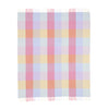 100% lambswool super-soft lightly brushed throw beautiful pastel shades check pattern top quality warm and cosy 