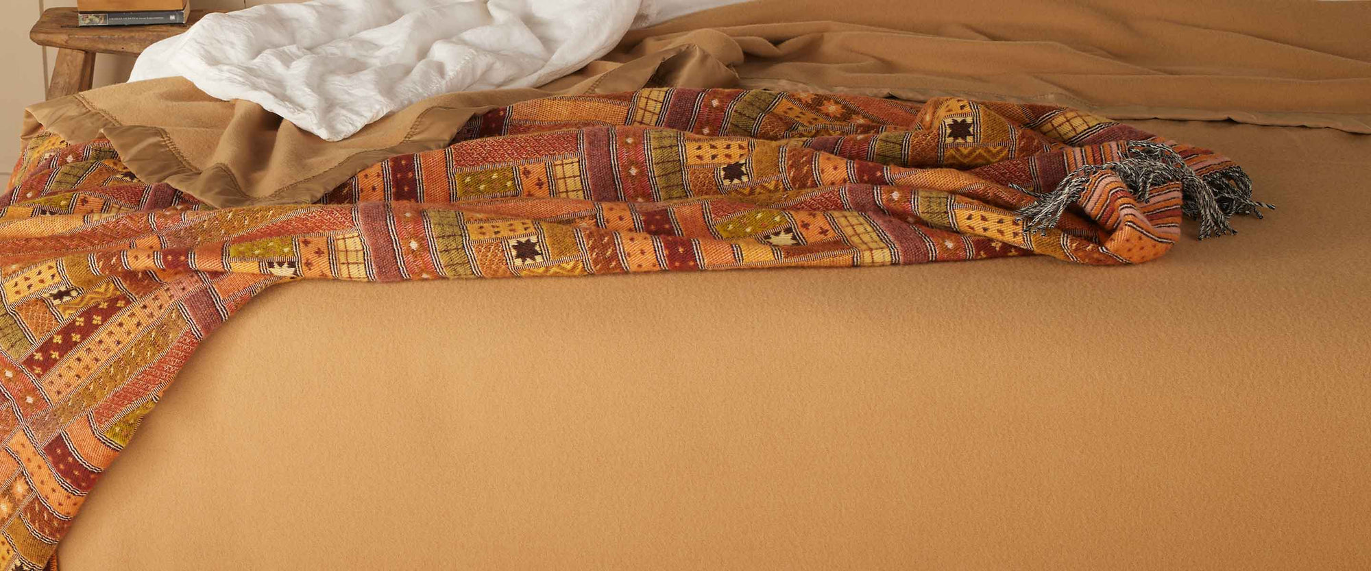 Merino wool blankets are the world’s finest and softest wool blankets and perfect for all-year-round use in soft warm colours