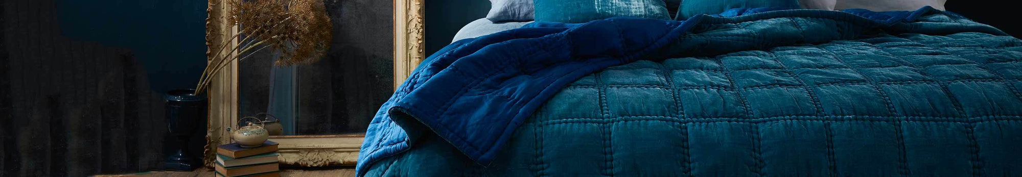 Quilted Silk Bedspreads