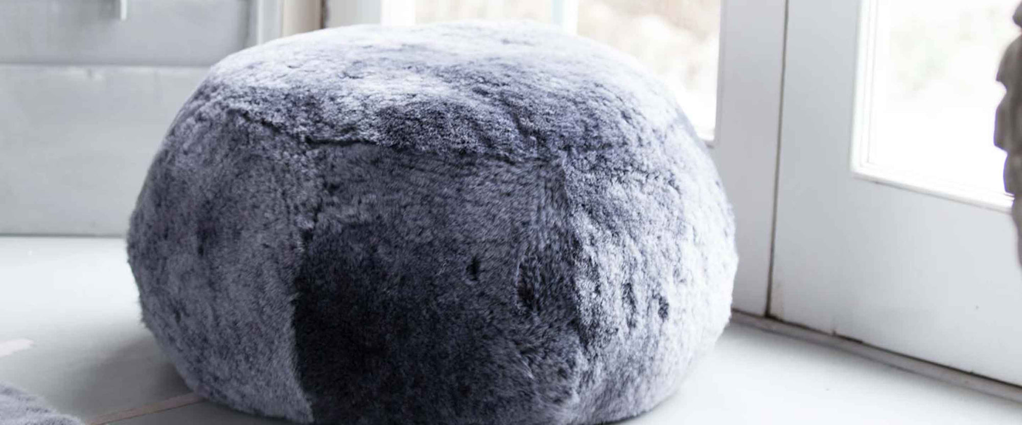 Sheepskin Footstools & Pouffes