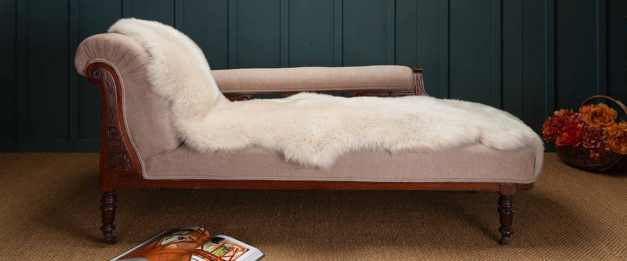 High-quality natural and dyed sheepskin rugs in varying styles, colours, and sizes, long wool, shorn, curly and straight. 
