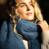 Liso Mohair Scarf Teal
