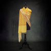 Yellow Ombre Hand Embroidered Cashmere Pashmina