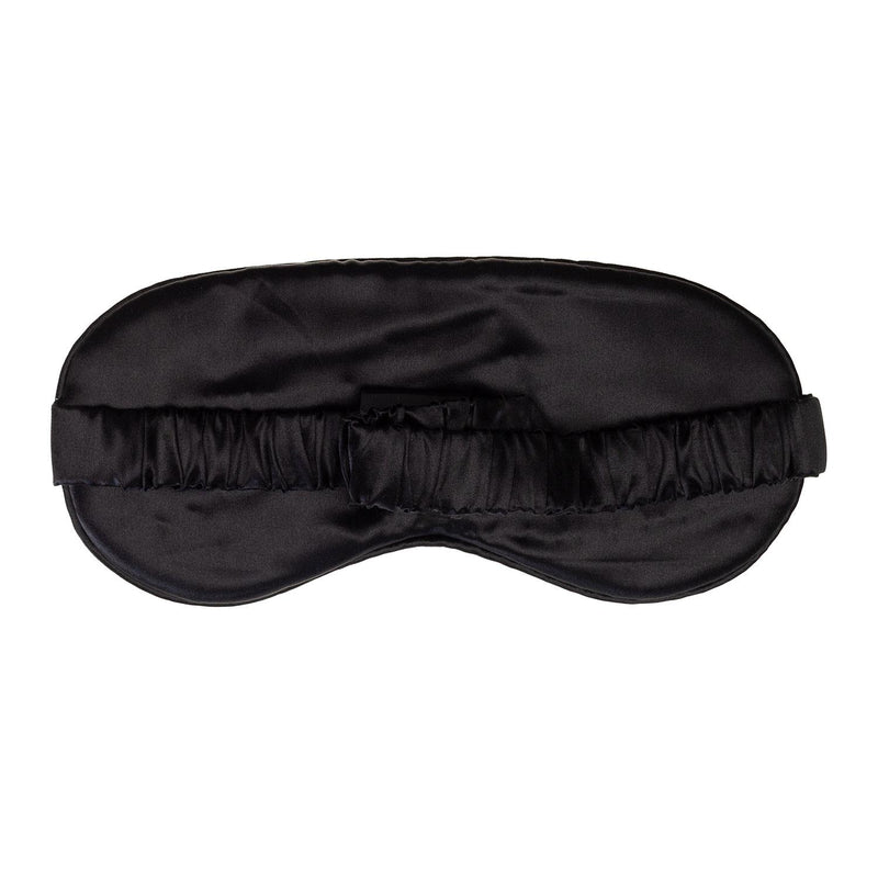 Silk Eye Mask Black