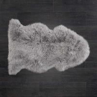 Seconds Sheepskin Rug Dove Grey