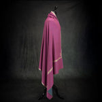Sozni Hand Embroidered Double Sided Pashmina Magenta