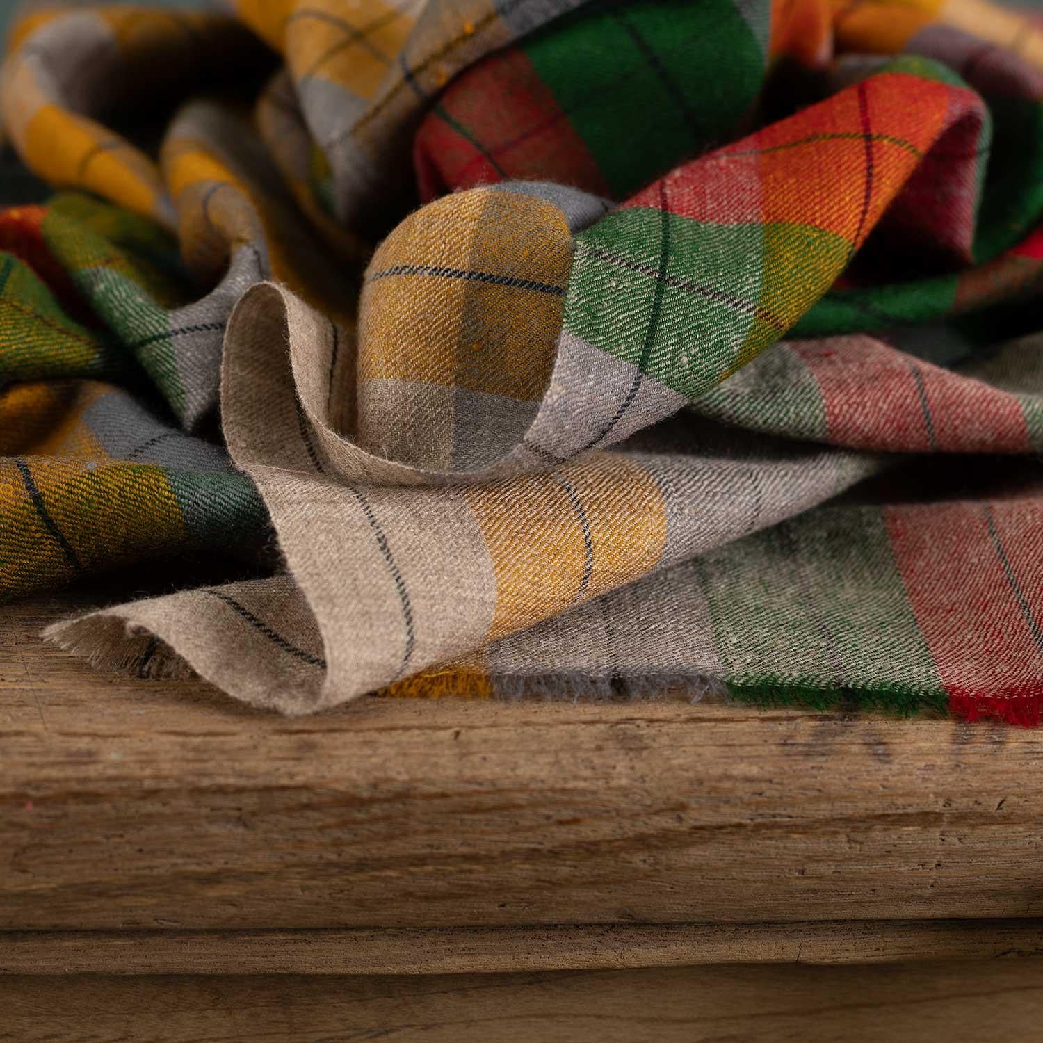 Yarn Dyed Handwoven Holi Series 'Shawl Rangila'