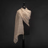 Hand Loomed Cashmere Blend Shawl Birch (Sample)