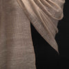 Hand Loomed Cashmere Blend Shawl Birch (Sample)