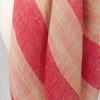 Cashmere Square Shawl Coral Red