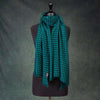 Houndstooth Shawl Emerald