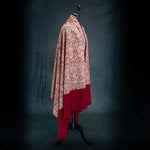 Hand Embroidered Cashmere Pashmina 'Tantra'