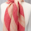 Cashmere Square Shawl Coral Red