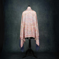 Mahroon Sozni Jamawar Pashmina Tantric