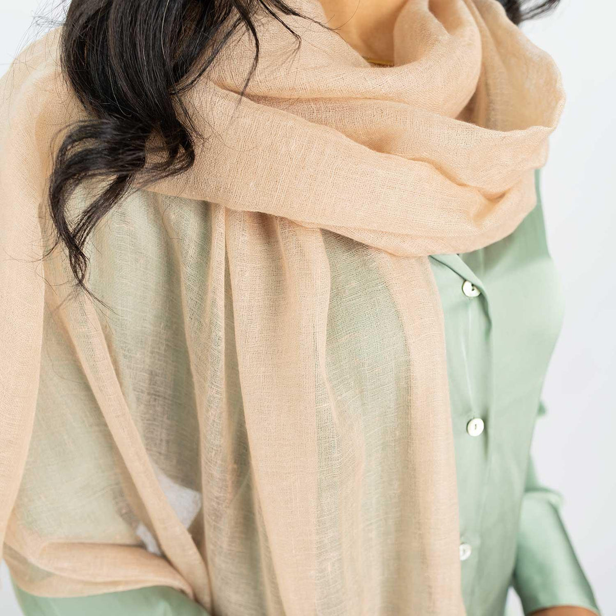 Cashmere Matty Shawl Chai