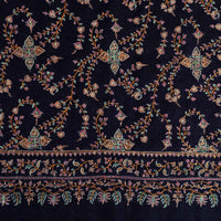 Silk Embroidered Jamawar Shawl Raat