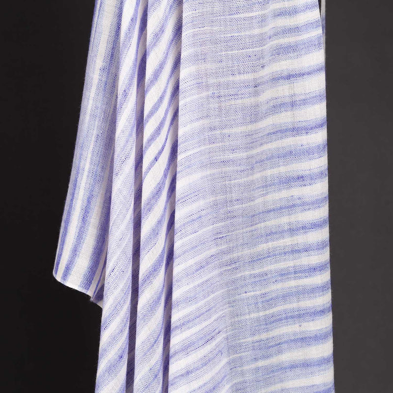 Ikat Pashmina Wrap 'Clouds of Ladakh' Lavender