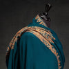 Sozni Hand Embroidered Pashmina Teal