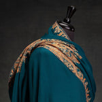 Sozni Hand Embroidered Pashmina Teal