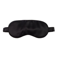 Silk Eye Mask Black