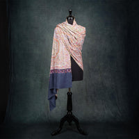 Mahroon Sozni Jamawar Pashmina Tantric