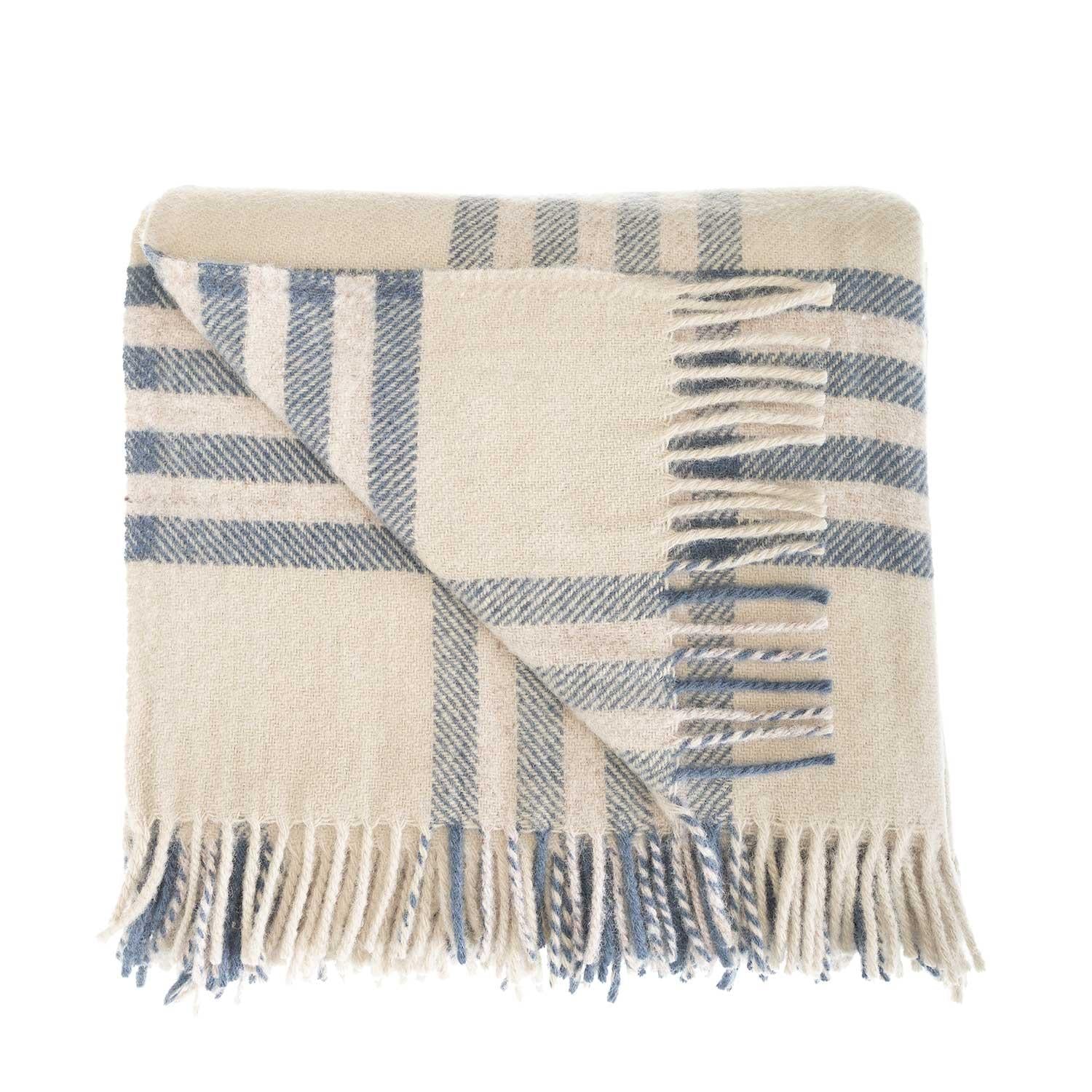 Pure New Wool Blanket Denim