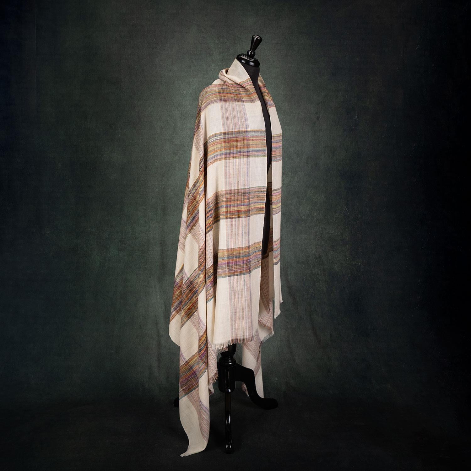 Handwoven Music Series 'Rainbow Stole'