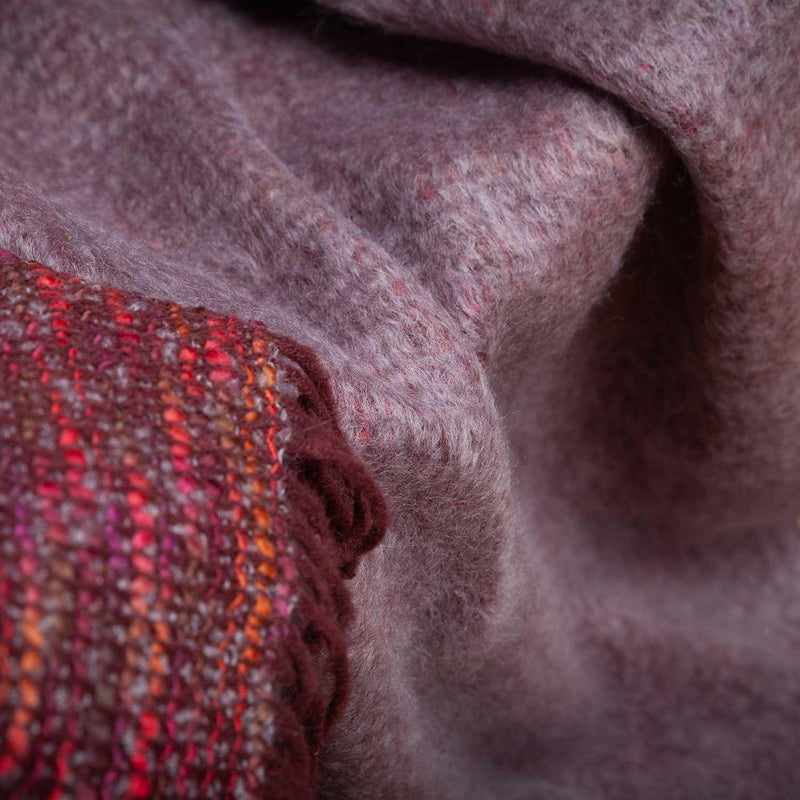 Jewel Mohair Blanket Sunset