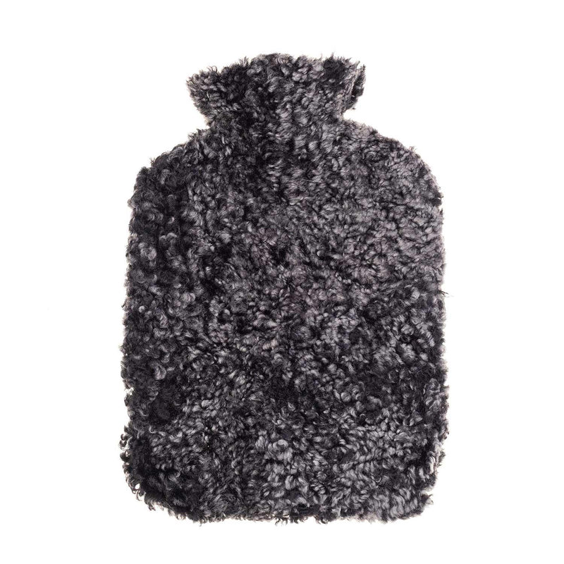 Sheepskin Hot Water Bottle Graphite
