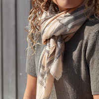 Cashmere Square Shawl Sahara