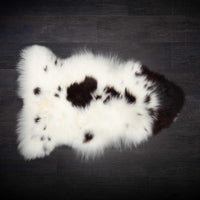 Himalayan Natural Black & White Sheepskin