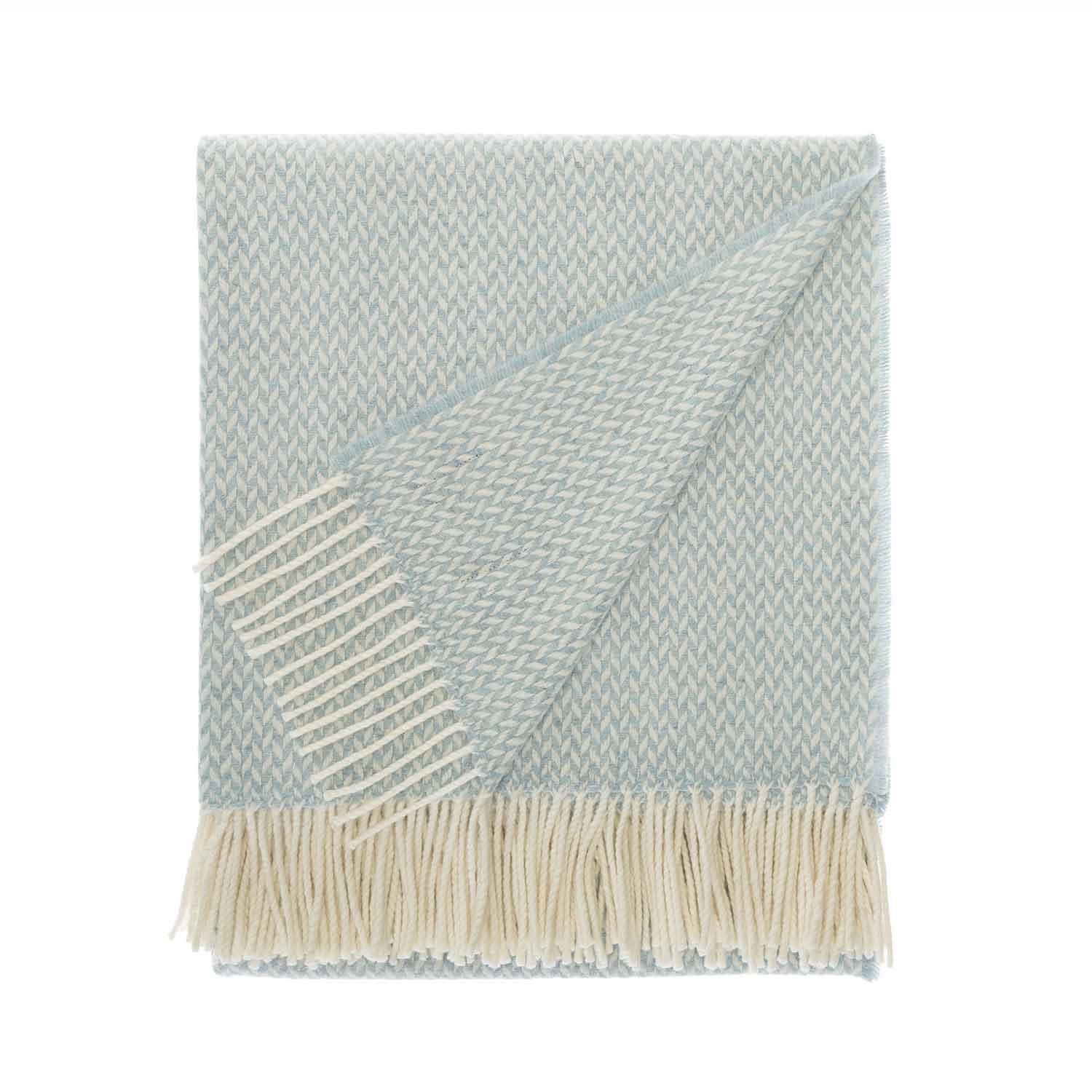 Balmoral Throw Blue Mist