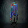 Luxe Geometric Shawl Midnight
