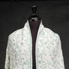 Sozni Jaal Hand Embroidered Pashmina Green Floral