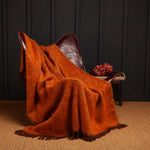 Sofia Mohair Blanket Saffron