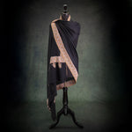 Hand Embroidered Cashmere Pashmina 'Kali the Origin of Life'