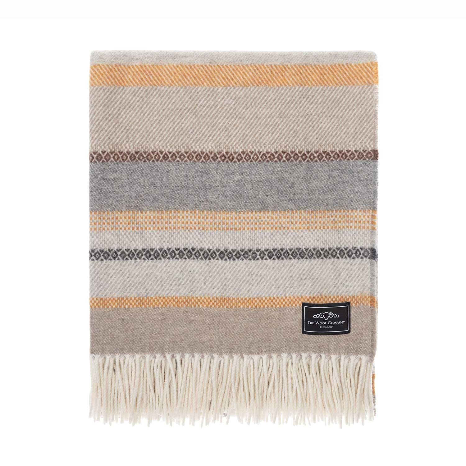 Highland Throw Cloudberry