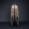 Ikat Pashmina Shawl Mocha & Yellow Ochre