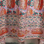 Sozni Hand Embroidered Jamawar Pashmina Akhrot