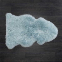 Seconds Sheepskin Rug Duck Egg