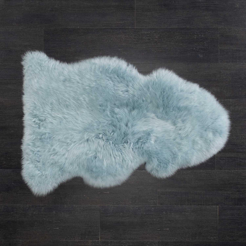 Seconds Sheepskin Rug Duck Egg
