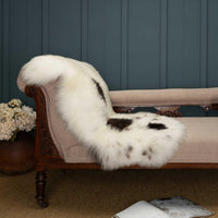Himalayan Natural Black & White Sheepskin