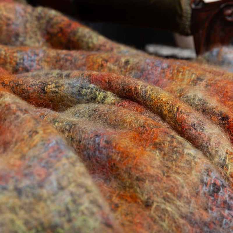 Rhapsody Mohair Blanket Autumn