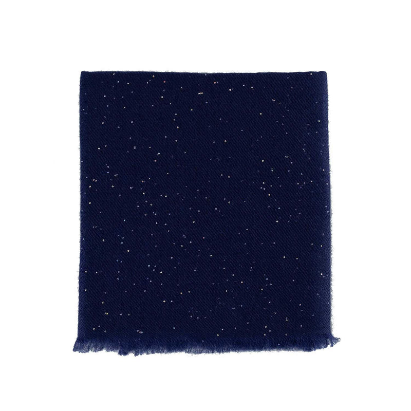 Celeste Cashmere Shawl Navy