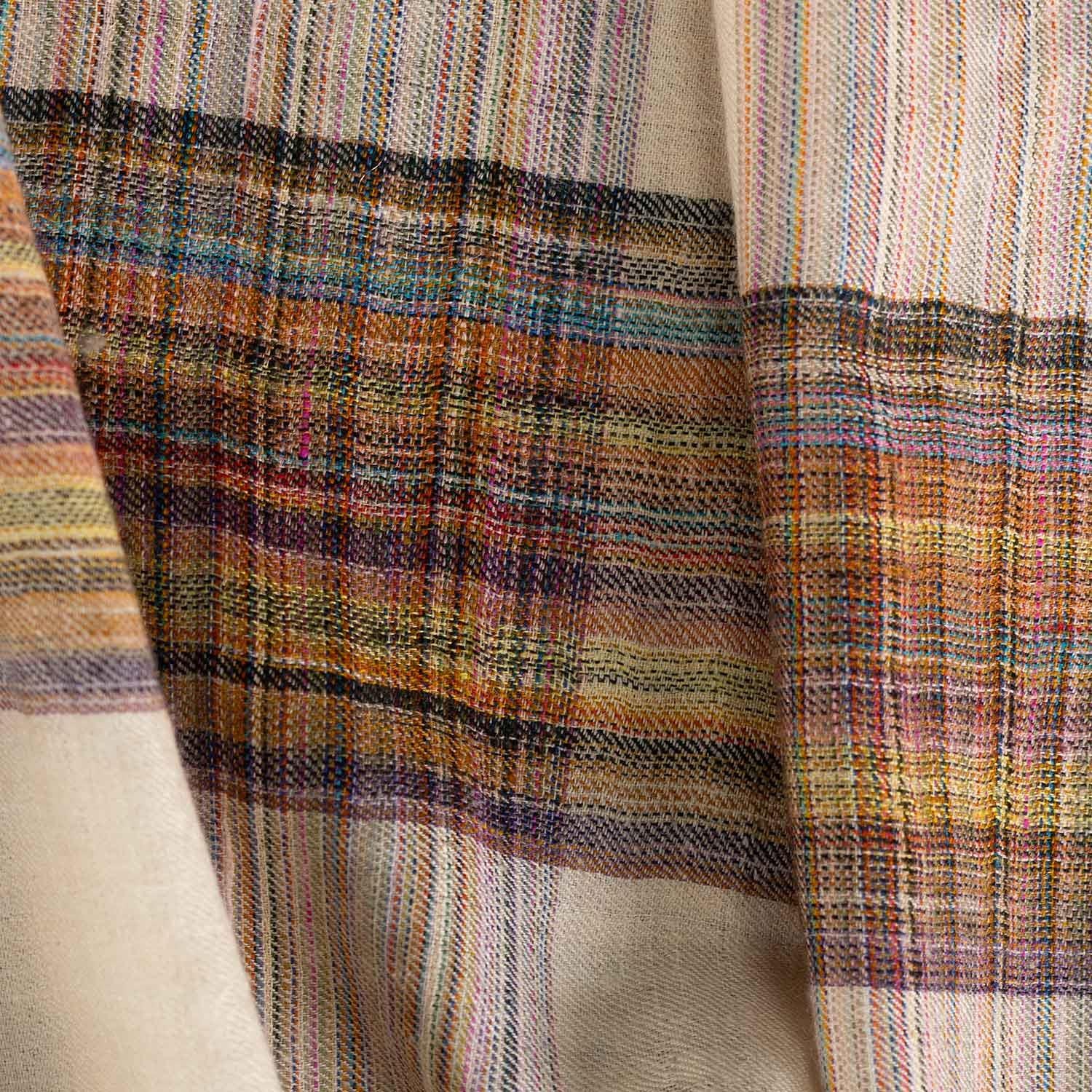Handwoven Music Series 'Rainbow Stole'