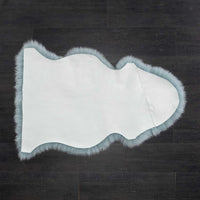 Seconds Sheepskin Rug Duck Egg