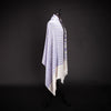 Ikat Pashmina Wrap 'Clouds of Ladakh' Lavender