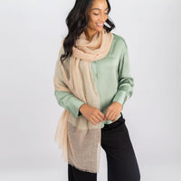Cashmere Matty Shawl Chai